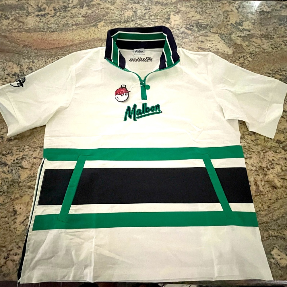 Malbon Golf windbreaker 1/4 zip pullover